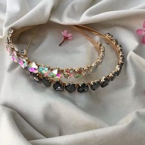 Gemstone headband set